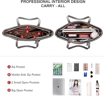 LOVEVOOK Purses and Handbags for Women Fashion Tote Bags Shoulder Bag Top Handle Satchel Bags
