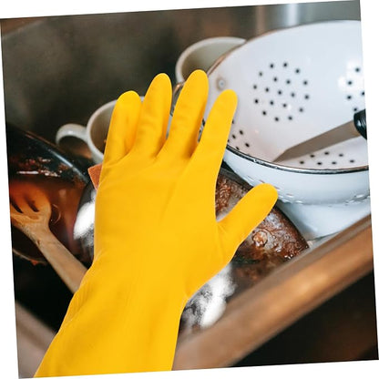 Rubber Cleaning Washing for Dishes Kitchen Heavy Duty Dishwashing Cleaning Dishwashing (Medium)
