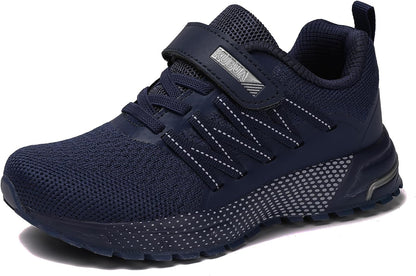 KUBUA Kids Sneakers for Boys Girls Running Tennis Shoes Lightweight Breathable Sport Athletic
