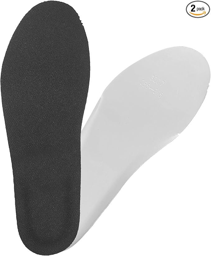 Shoe Insoles for On Cloud Men's Shoes Replacement, Comfort PVC Inner Sole Footwear Inserts for Light-Weight and Cushion Shock Absorbing (Black,US Men9.5-EU43)