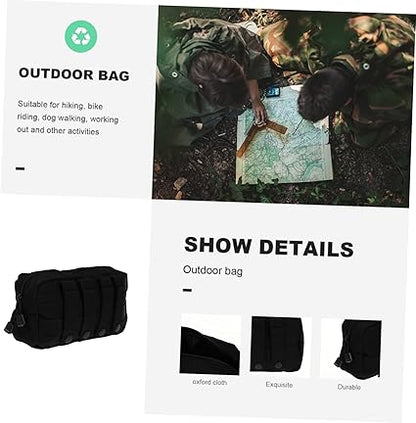 Commuter Bag Outdoor Emergency Storage Pouch for Hiking Travel and Sports Versatile Medical Tool Organizer Compact Design