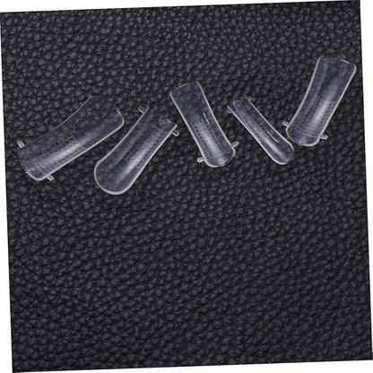 Didiseaon False Nail Tips 100pcs Full Cover Nail Tips Kit Nail Art Accessories Tapered Square Nail Tips for Diy