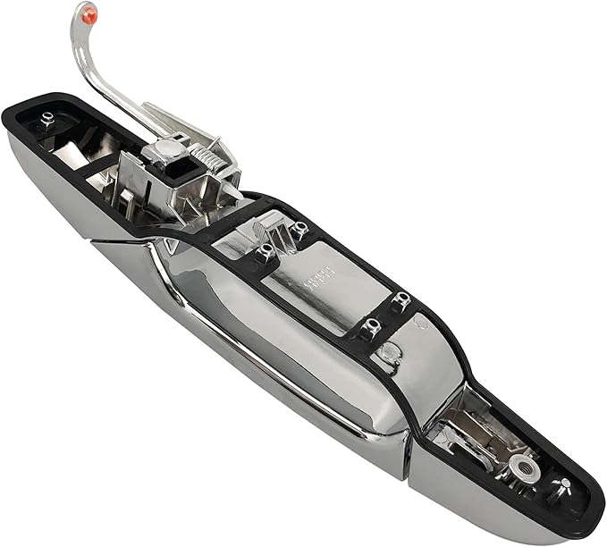 80547 Rear Chrome Exterior Door Handle Right Passenger Side for Chevrolet Avalanche Silverado Suburban Tahoe GMC Sierra Yukon Escalade 2007-2013, 15915620 22738726 GM1521130