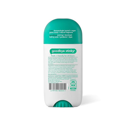 hello White Sage  Eucalyptus Deodorant With Shea Butter for Women  Men, Aluminum Free, Baking Soda Free, Parabens Free, 24 Hour Odor Protection, 2.6 Ounce, (1)