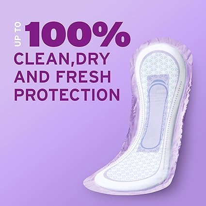 Poise Incontinence  Postpartum Pads for Bladder Leaks, 7 Drop Ultra Absorbency, Long Length, 78 Count, Packaging May Vary
