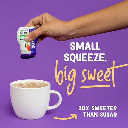 Pyure Organic Stevia Liquid Sweetener Keto Sugar Substitutes, Zero Calorie, Zero Sugar, Zero Carb, Plant-Based Sugar Free Liquid Stevia Extract, Simply Sweet, 1.8 oz
