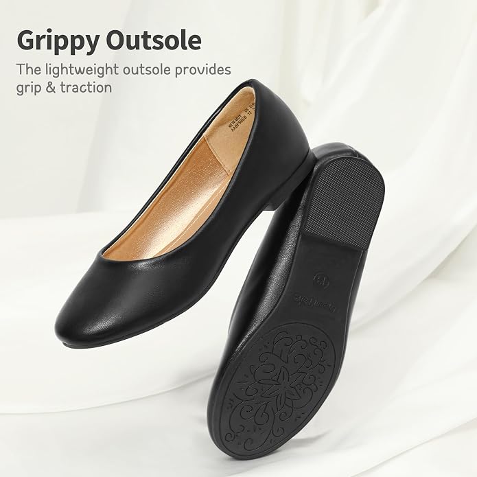 DREAM PAIRS Girls Dress Shoes Slip on Ballerina Flats for Wedding/Party https://a.co/d/03LH9NP5
