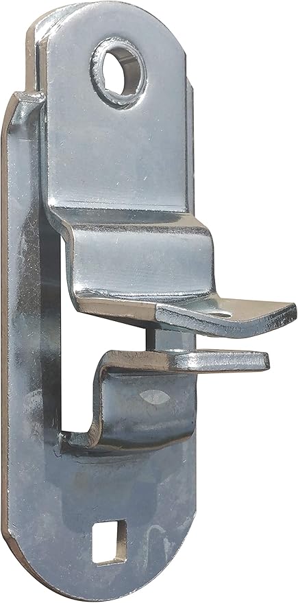 Trailer Door & Ramp Locking Hasp -4" Mounting- Cam Lock Latch Keeper -Zinc- Made in The USA