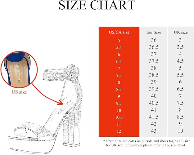 DREAM PAIRS Women's Hi-lo Heeled Sandal