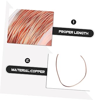 Electroculture Copper Wire for Gardening 18 Gauge 131ft40m Lightweight Easy to Handle DIY Craft Copper Wire