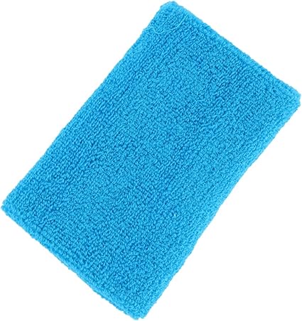 Cotton Wristbands for Sports Sweatband Wristbands Super Absorption 1 Pair