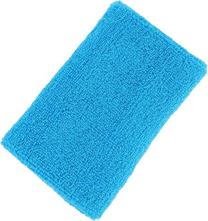 Cotton Wristbands for Sports Sweatband Wristbands Super Absorption 1 Pair
