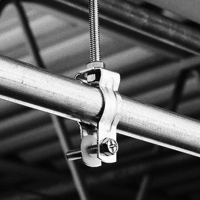 2-in. Conduit Pipe Hanger CH2, Metal Pipe Clamp for Secure Fitting, Conduit Hanger with Bolt, Electrical Conduit Fitting for Commercial Application and Home Improvement