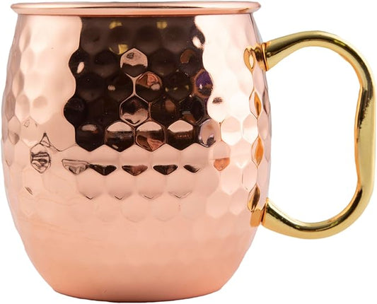 Cambridge 9283M3MCCB3BM 20 Oz Hammered Copper Moscow Mule Mug