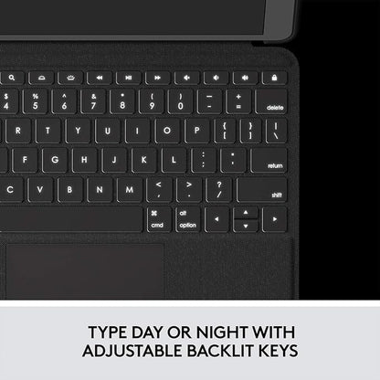 Logitech Folio Touch iPad Keyboard Case with Trackpad and Smart Connector for iPad Air (4th and 5th Gen) – Graphite (Renewed)