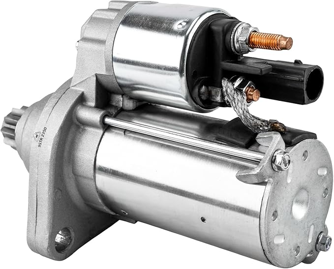 17970 Starter Replacement for 2006-2015 Jetta 2.0L, 2010-2017 TI-GUAN, 2010-2016 CC 2.0L, 2006-2010 Passat 2.0L, 2006-2009 2012-2014 GTI, 2007-2010 E-os, Starter Motor Replace 17970
