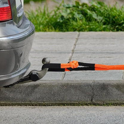 30 in Kinetic Recovery Rope, 30% Ductility, 30580 Pounds Strength, Self-Tightening Structure, with Oxford Cloth Protective Cover, can be Used in a Variety of Vehicles or Ships