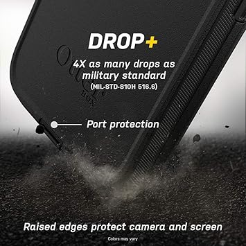 OtterBox Defender Series SCREENLESS Case Case for Galaxy S21 5G (ONLY - Does NOT FIT Plus or Ultra) - Black