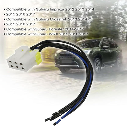 Manual Heater/AC HVAC control replacement wire pigtail 655-58785 Compatible with Subaru Crosstrek Impreza 2012-2016 72311fj050 72311SG010 72311SG300 72311FJ500