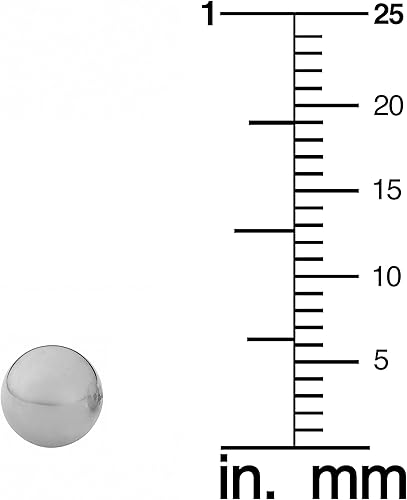 Kooljewelry Sterling Silver Bead Ball Stud Earrings (6 mm in diameter)