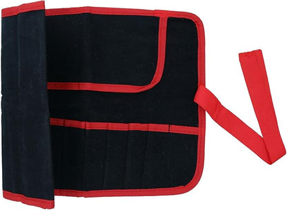 16 Pocket Canvas Tool Storage Roll Holder Mat Belt TE028
