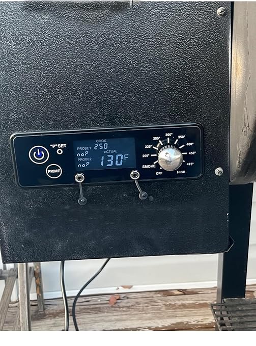 Replacement Pit Boss Digital Thermostat BoardOoa for Pit Boss PB440D2PB1150G etc Grill,with WLCD Display Adjustable Temperature Size