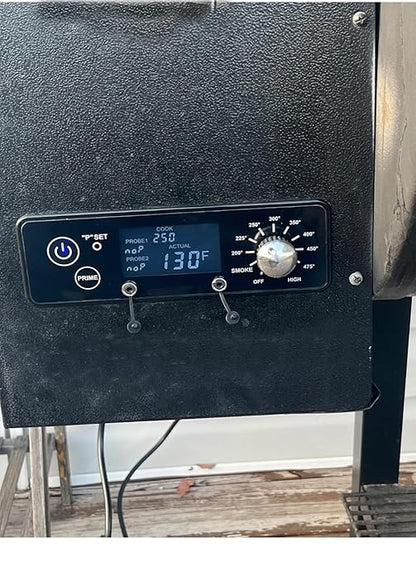 Replacement Pit Boss Digital Thermostat BoardOoa for Pit Boss PB440D2PB1150G etc Grill,with WLCD Display Adjustable Temperature Size