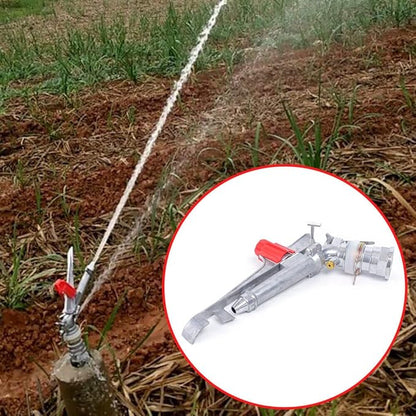Watering Spray Adjustable Irrigation Spray Zinc Alloy Large-Area Irrigation Sprinkler Garden
