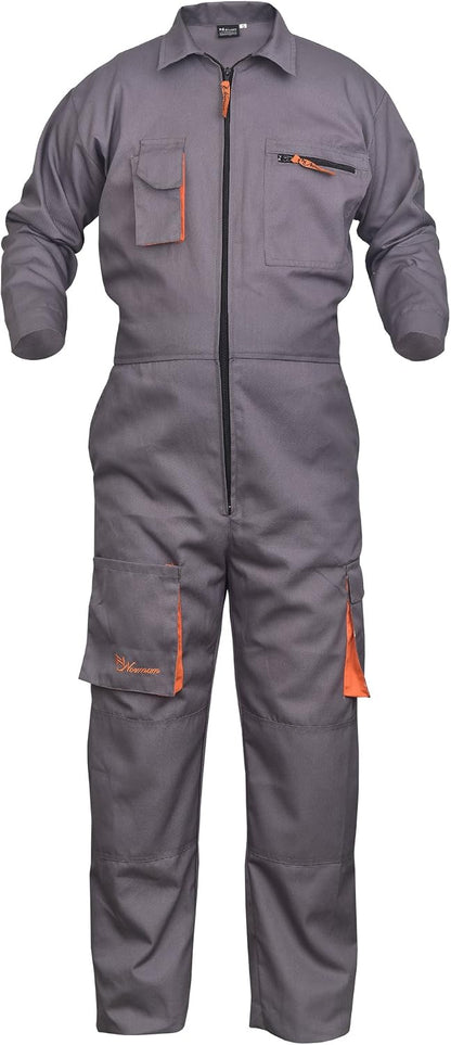 Generic Coveralls Work Wear Men's Overalls Boiler Suit Coveralls Garage Overalls Mechanics Boilersuit Protective
