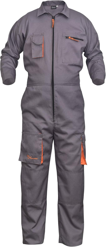 Generic Coveralls Work Wear Men's Overalls Boiler Suit Coveralls Garage Overalls Mechanics Boilersuit Protective