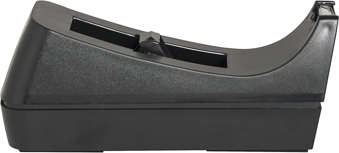 Business Source Standard Desktop Tape Dispenser, Black, 1 in (BSN32954)