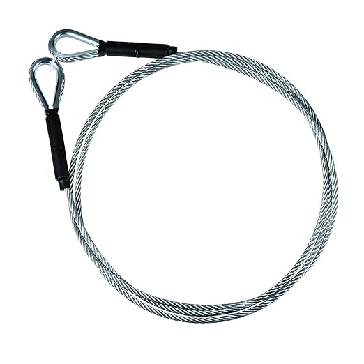 Zip Line Sling Cable, Wire Rope, 81114 Foot, 316In (11 Foot)