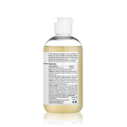 Antibacterial Body Wash, 8 oz (3-Pack) - Gentle & Effective Shower Gel - Made in America