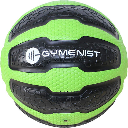 GYMENIST Textured Grip Rubber Medicine Ball