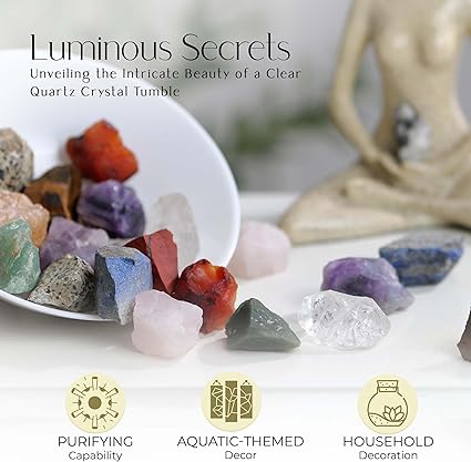 Seven Chakra Crystal, Assorted Crystals, Raw Crystals Bulk, Crystal Rock, Bulk Crystals, Quartz Crystals, Large Crystals, Reiki Gemstones, Rocks and Crystals - Crystals and Healing Stones 1 LB