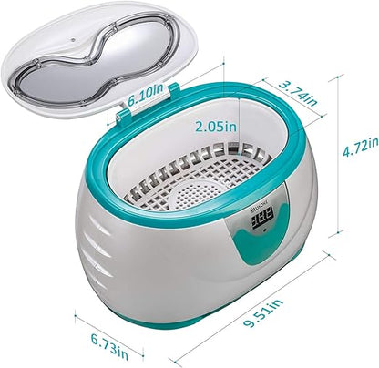 Ultrasonic Cleaner, UKOKE 3800S Professional Ultrasonic Jewelry Cleaner with Timer & iSonic