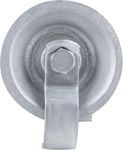 Sliding Gate Rollers,Fits 1-78" or 1-58" Gate Frame,Rear Pipe Track Wheels for Chain Link Sliding Gates,Single U Bolt,Pack of 1