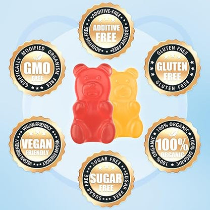 softbear Potassium Gummies for Adults, High Absorption Potassium Magnesium Supplement with Vitamin B6 CoQ10 for Leg Cramps  Muscle Health Sugar-Free Vegan Mixed Fruit Flavor 60 Gummies