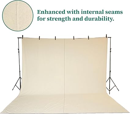 ZUPERIA Canvas Drop Cloth (Size 12 x 15 Feet - Pack of 2) - Pure Cotton Painters Drop Cloth for Painting, Furniture  Floor Protection - All Purpose Thick Canvas tarp with Double Stitched Edges