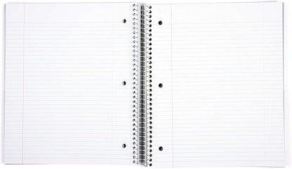 Mintra Office Durable Spiral Notebooks, 5 Subject (Arctic Ice, College Ruled 1pk)