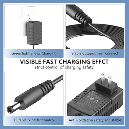 15V Charger for Turtlebox Portable Outdoor Bluetooth Speaker Replacement for Turtlebox Gen 2 and Gen 3 Outdoor Portable Bluetooth 5.0 Speaker Charger Adapter