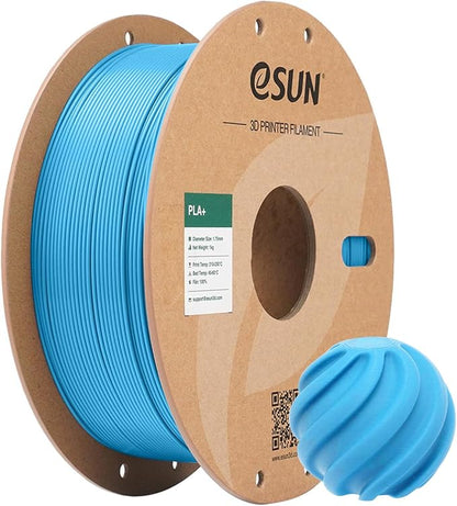 eSUN PLA+ Filament 3D Printer Filament PLA Plus 1KG Space Blue PLA Plus 1.75mm, Dimensional Accuracy +/- 0.03mm, 1KG Spool (2.2 LBS) 3D Printing Filament for 3D Printers