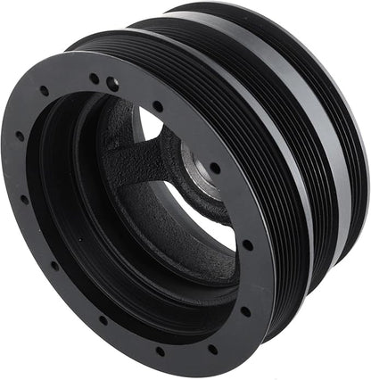 A-Premium Engine Harmonic Balancer Crankshaft Pulley Compatible with Chevrolet Camaro 2012-2015 & Cadillac CTS 2011-2015, OHV V8 6.2L, Replace# 12603916, 12674581