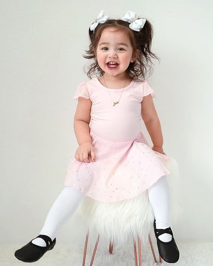 Stelle Girls' Ultra Soft Pro Dance TightBallet Footed Tight (ToddlerLittle KidBig Kid)