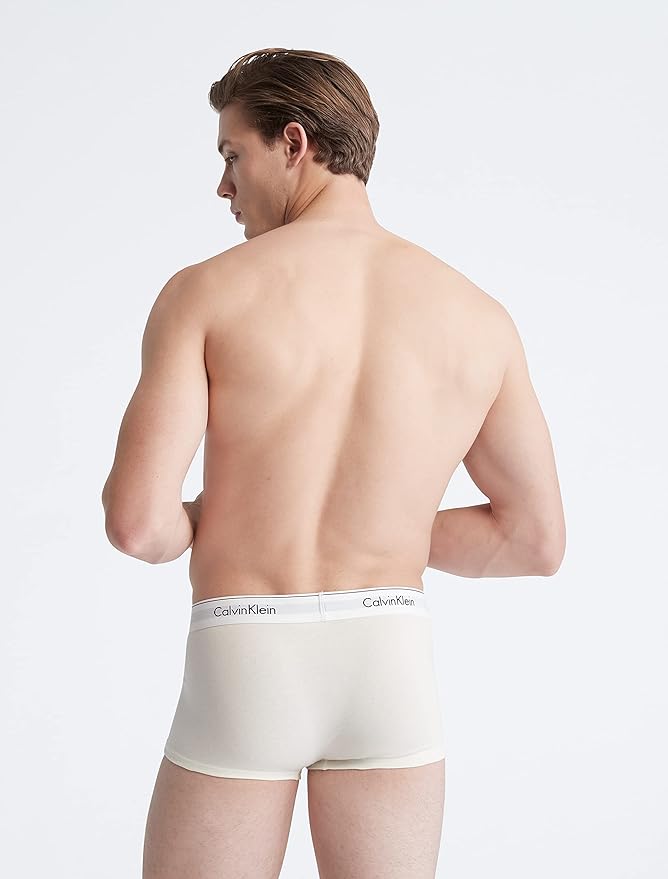 Calvin Klein Men's Cotton Stretch 3-Pack Low Rise Trunk