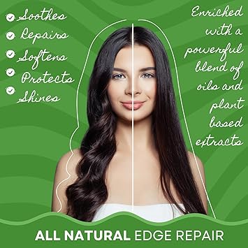 Oil, Natural Hair Growth Serum with Tea Tree, Peppermint, Jamaican Black Castor - 4oz, Non-Greasy, Anti-Itch Scalp Moisturizer, Boosts Circulation  Edge Regrowth, Unisex