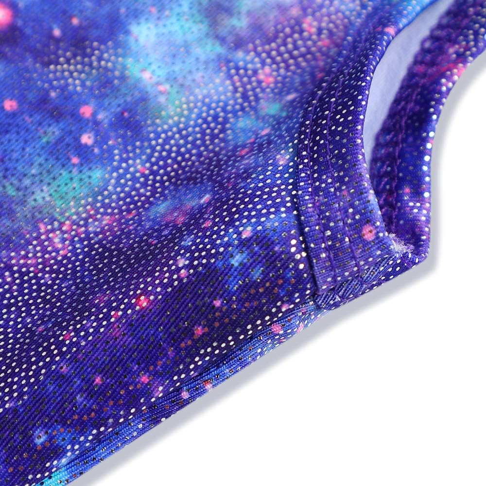 HOZIY Girls' Gymnastics Leotard with Shorts