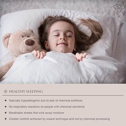 Bioweaves 100 Organic Cotton 1 Full Size Fitted Sheet Only  300 Thread Count Sateen Weave GOTS Certified with Deep Pocket - Pastel Green