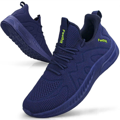 Feethit Men's Non-Slip Slip-On Walking Sneakers