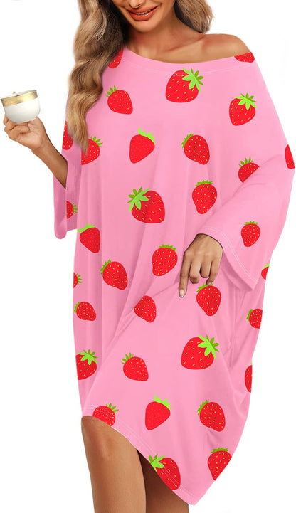Soft, cozy plus-size nightgowns with roomy sizing, pockets, and flattering knee-length design for lounging and sleeping.